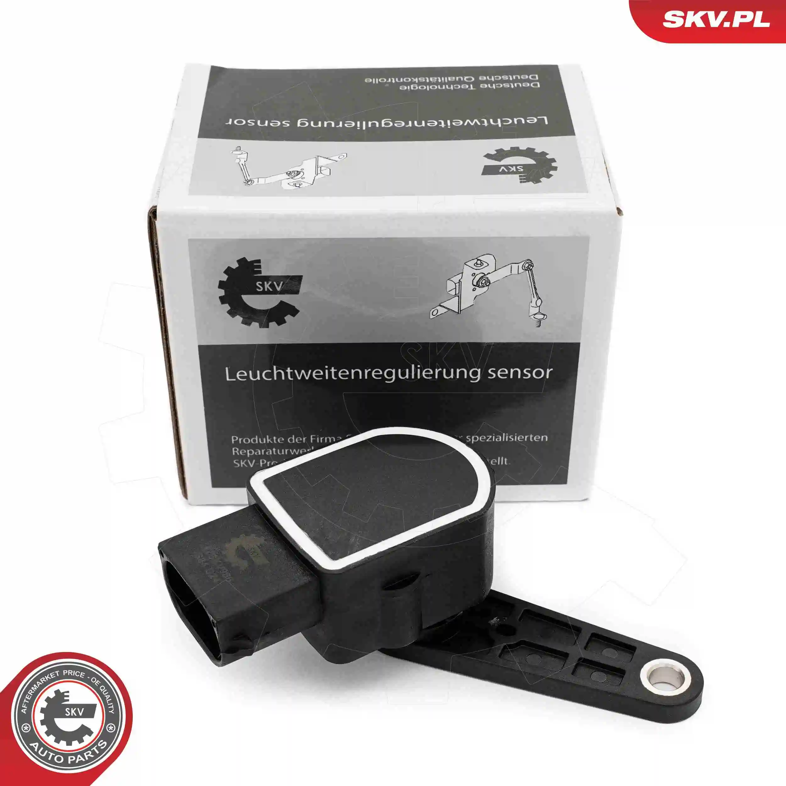Sensor, headlight levelling